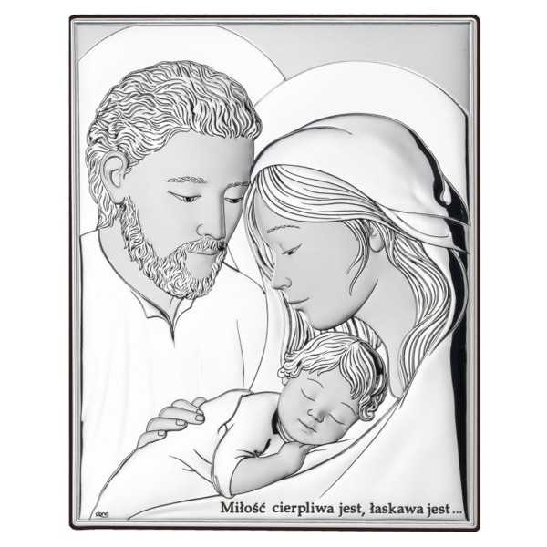 Obrazek Srebrny Święta Rodzina DS25/2X