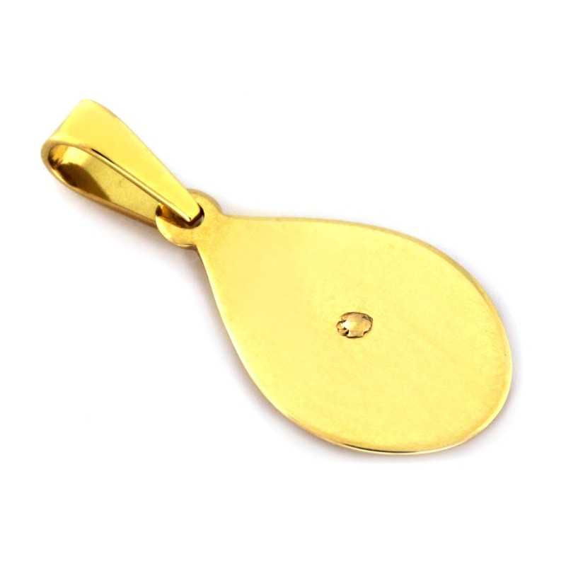 Medalik ze złota Au 585 Częstochowska