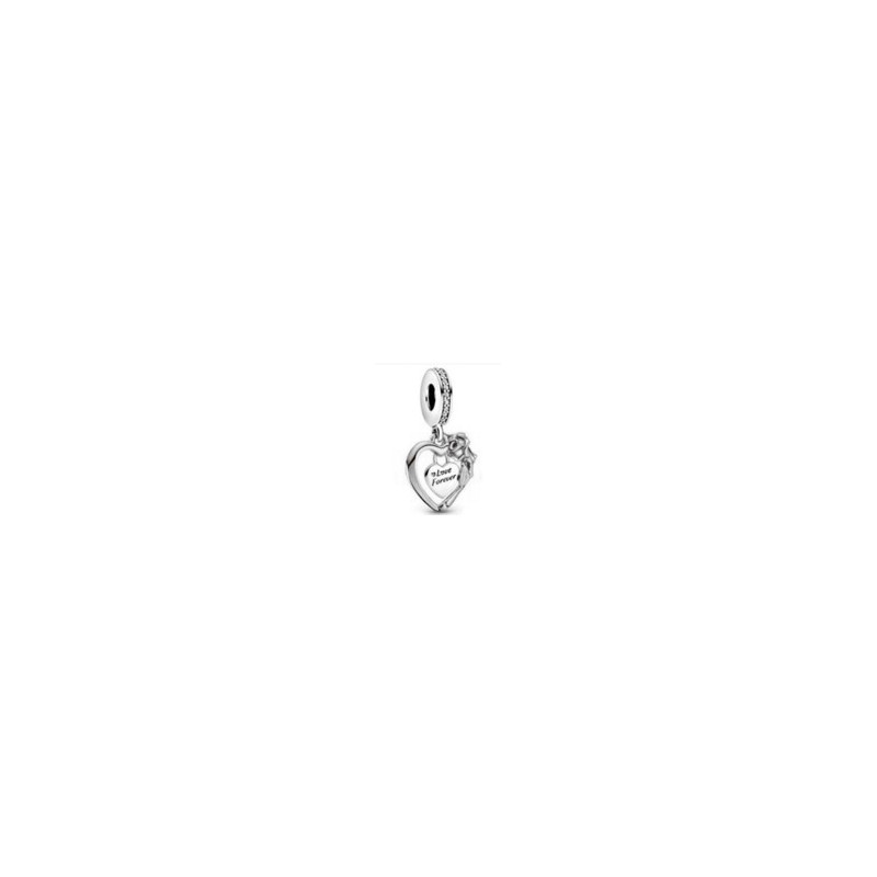 ZD537 Srebrna zawieszka Charms