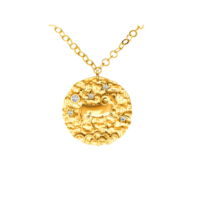Srebrny naszyjnik znak zodiaku Baran ZZ5207BA_2