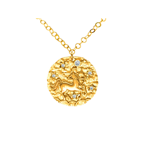 Srebrny naszyjnik znak zodiaku Strzelec ZZ5207ST_2