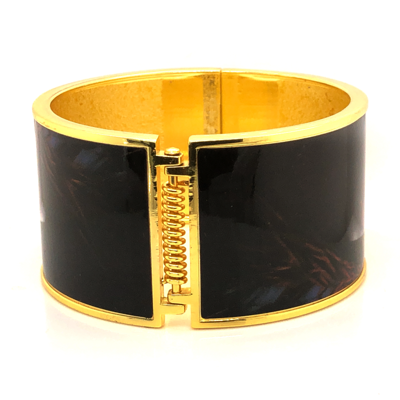 Bransoleta stalowa z emalią BSZ117_11