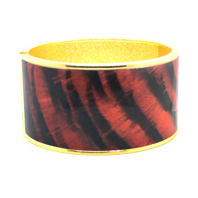 Bransoleta stalowa z emalią BSZ117_14