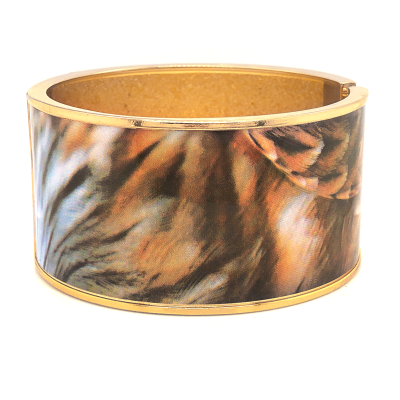 Bransoleta stalowa z emalią BSZ117_5