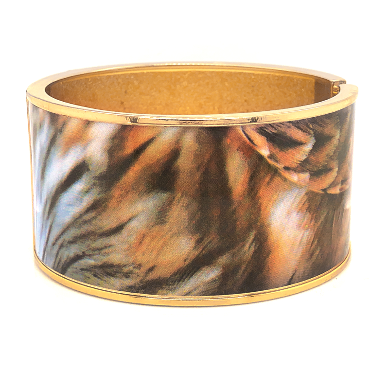 Bransoleta stalowa z emalią BSZ117_5