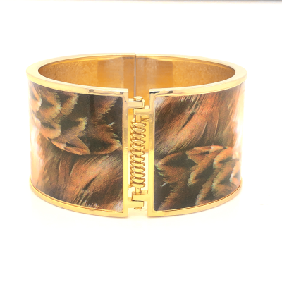 Bransoleta stalowa z emalią BSZ117_5