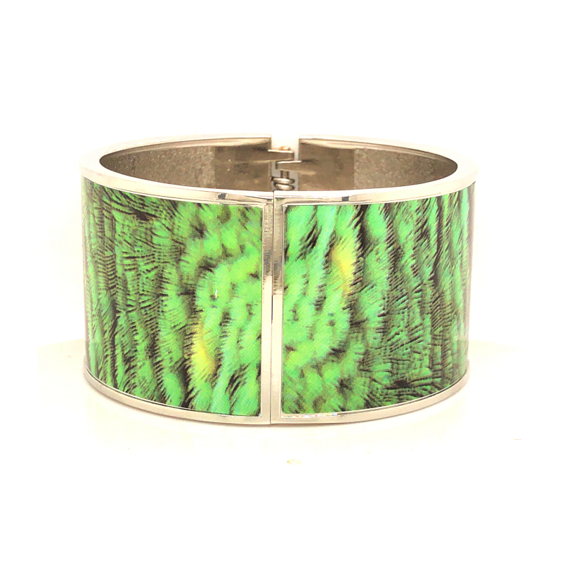 Bransoleta stalowa z emalią BSZ117_6