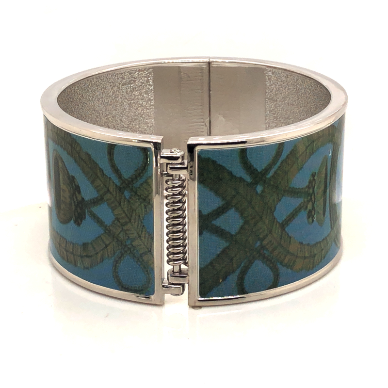 Bransoleta stalowa z emalią BSZ117_9