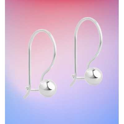 Kolczyki srebrne Ag 925 Kulka IM0640224ER4