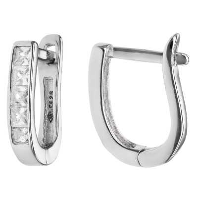 Kolczyki srebrne Ag 925 z cyrkoniami IM1801024ER_W