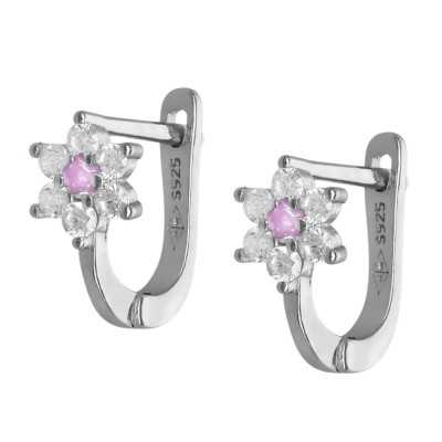 Srebrne kolczyki Ag 925 kwiatki IM1881024ER_LP