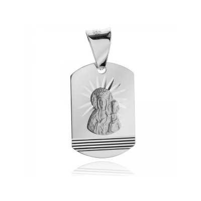 Medalik Srebrny Matka Boska Częstochowska MD1523