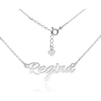 Naszyjnik srebrny imię Regina REGINA/CEL/R