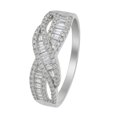 Pierścionek srebrny Ag925 z cyrkoniami IM0080925RR