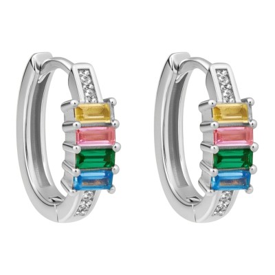 Kolczyki srebrne Ag 925 rodowane IM0730925ER_MU