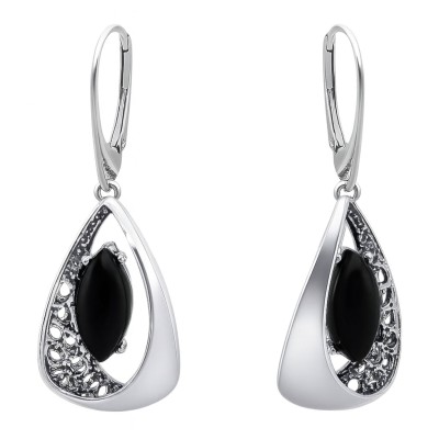 Kolczyki srebrne Ag 925 z kamieniem AR945OOXE