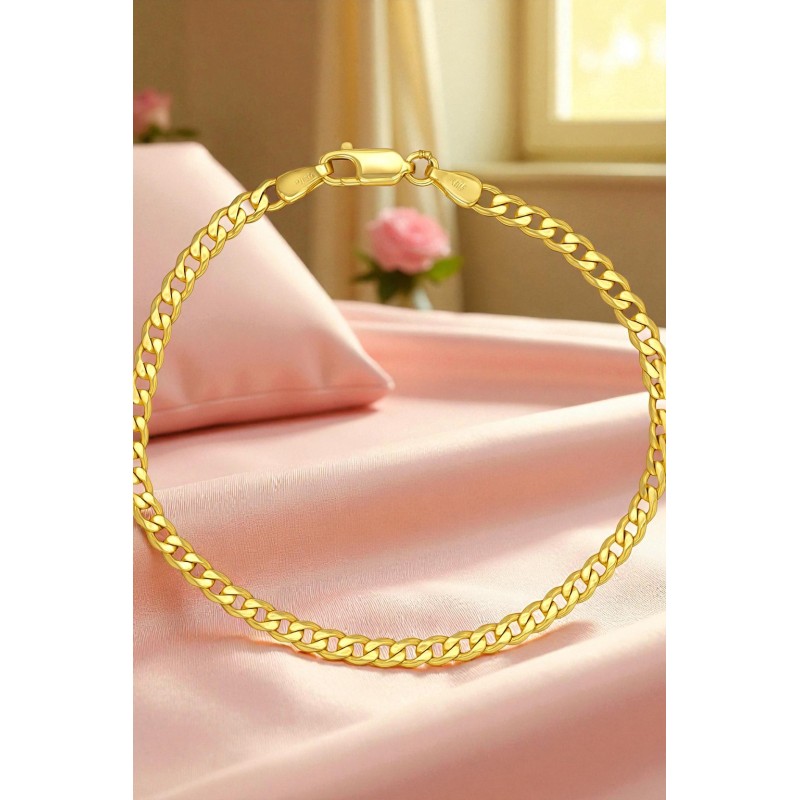 Bransoleta złota Splot Pancerka próby Au 585