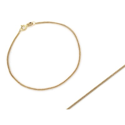 Bransoletka złota lisi ogon Au 585 BR_947D