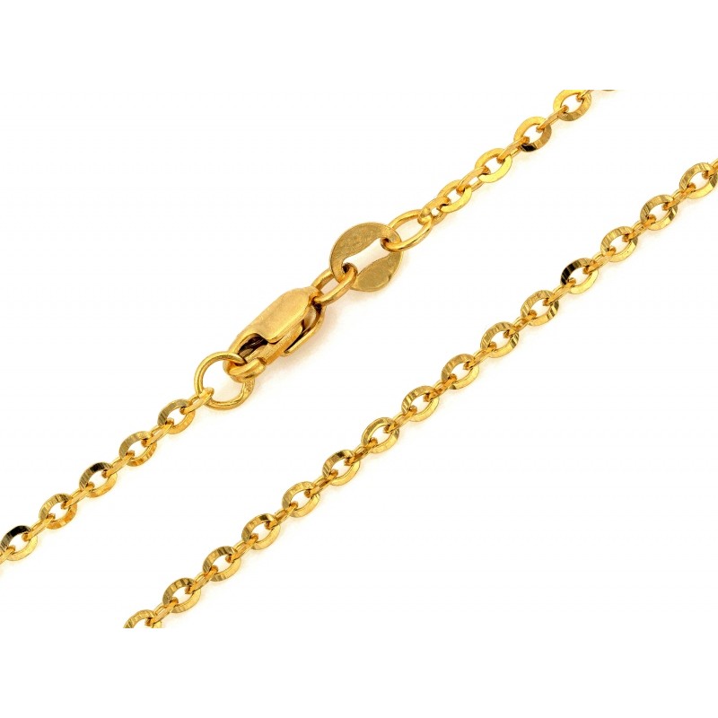 Łańcuszek złoty Au 585 Ankier LA546M/45