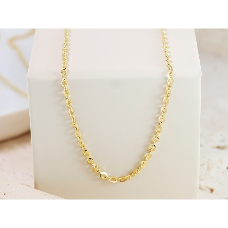 Łańcuszek złoty Au 585 Ankier LA546M/45