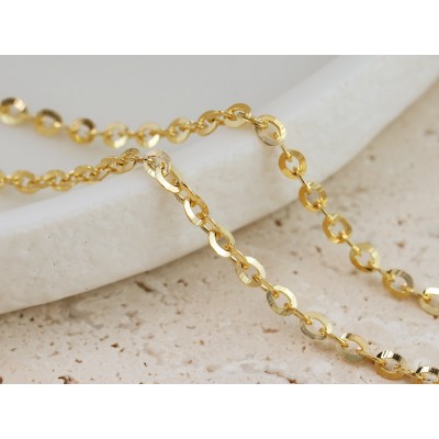 Łańcuszek złoty Au 585 Ankier LA546M/45