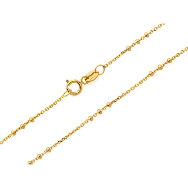 Łańcuszek złoty Au 585 Ozdobny LA724B/45