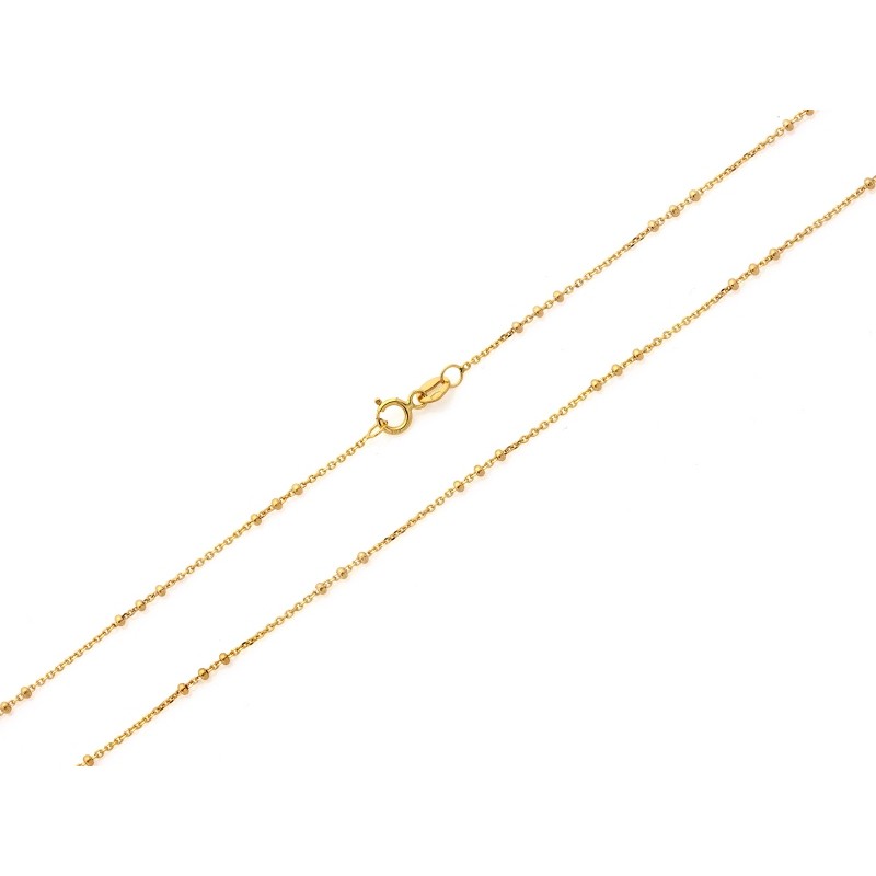 Łańcuszek złoty Au 585 Ozdobny LA724B/45