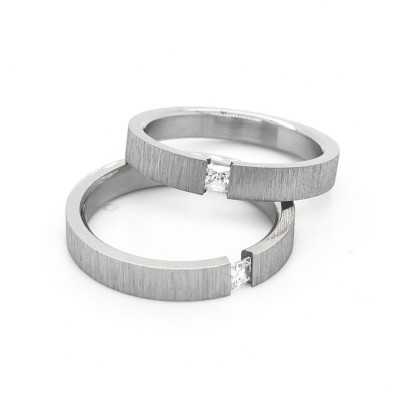 Obrączka ze stali chirurgicznej 316L M6