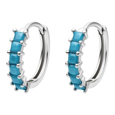 Kolczyki srebrne Ag 925 koła IM0570925ER_LB