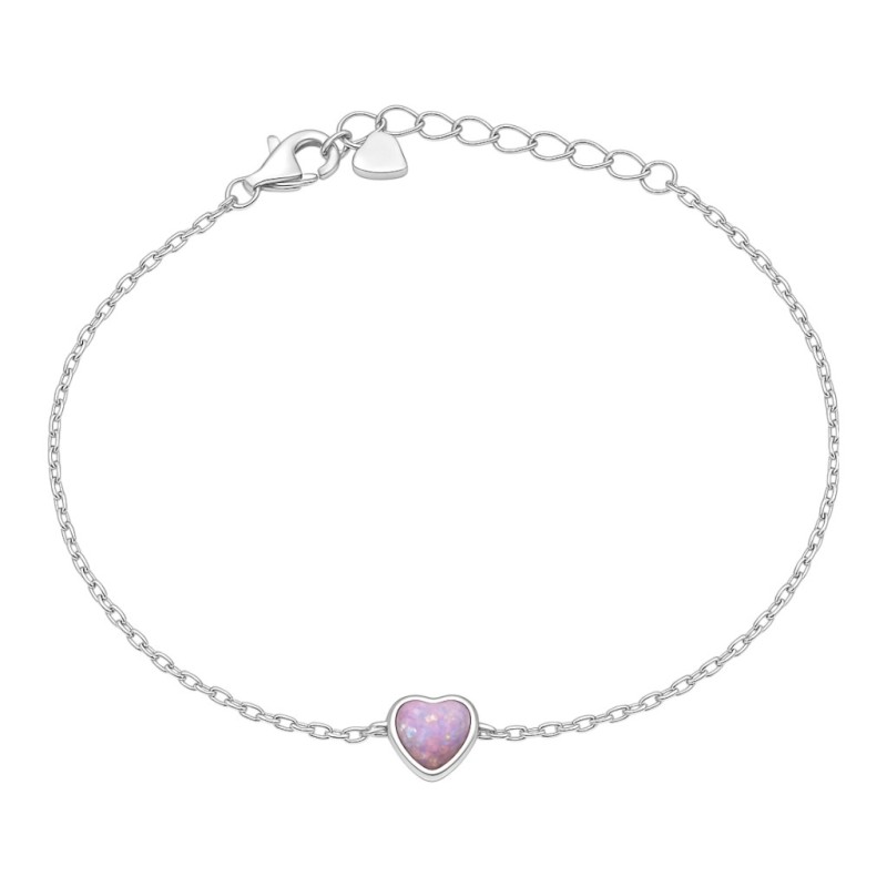 Bransoleta srebrna Ag 925 opal IM1000925BR_P