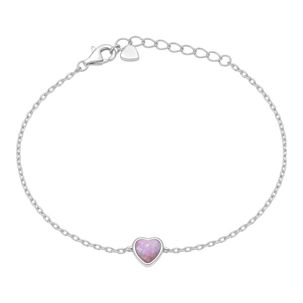 Bransoleta srebrna Ag 925 opal IM1000925BR_P
