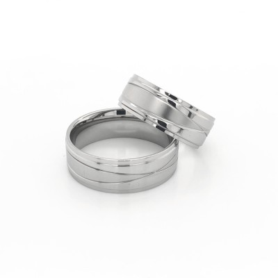 Obrączka ze stali chirurgicznej 316L M26