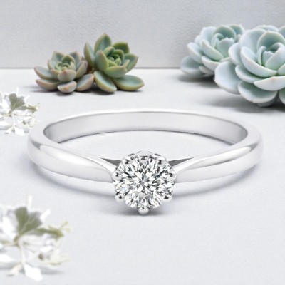 Pierścionek Au 585 z diamentem W-468 r.8