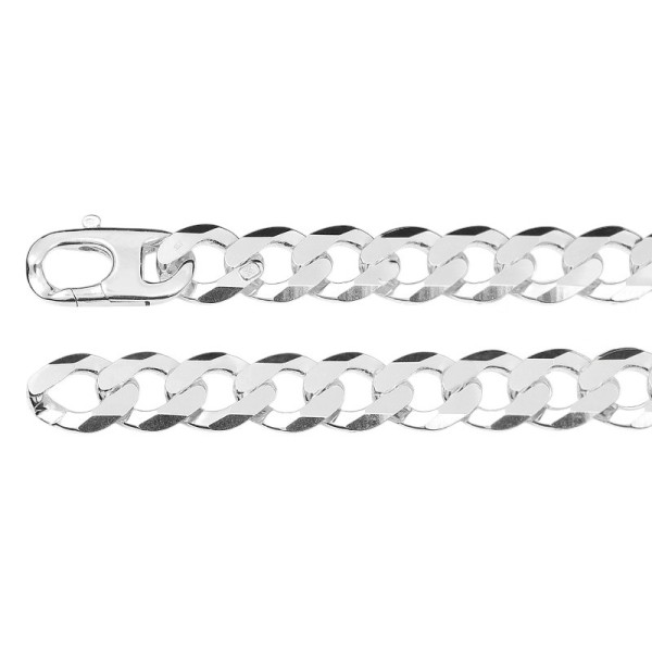 Naszyjnik srebrny Ag 925 pancerka 1111-05