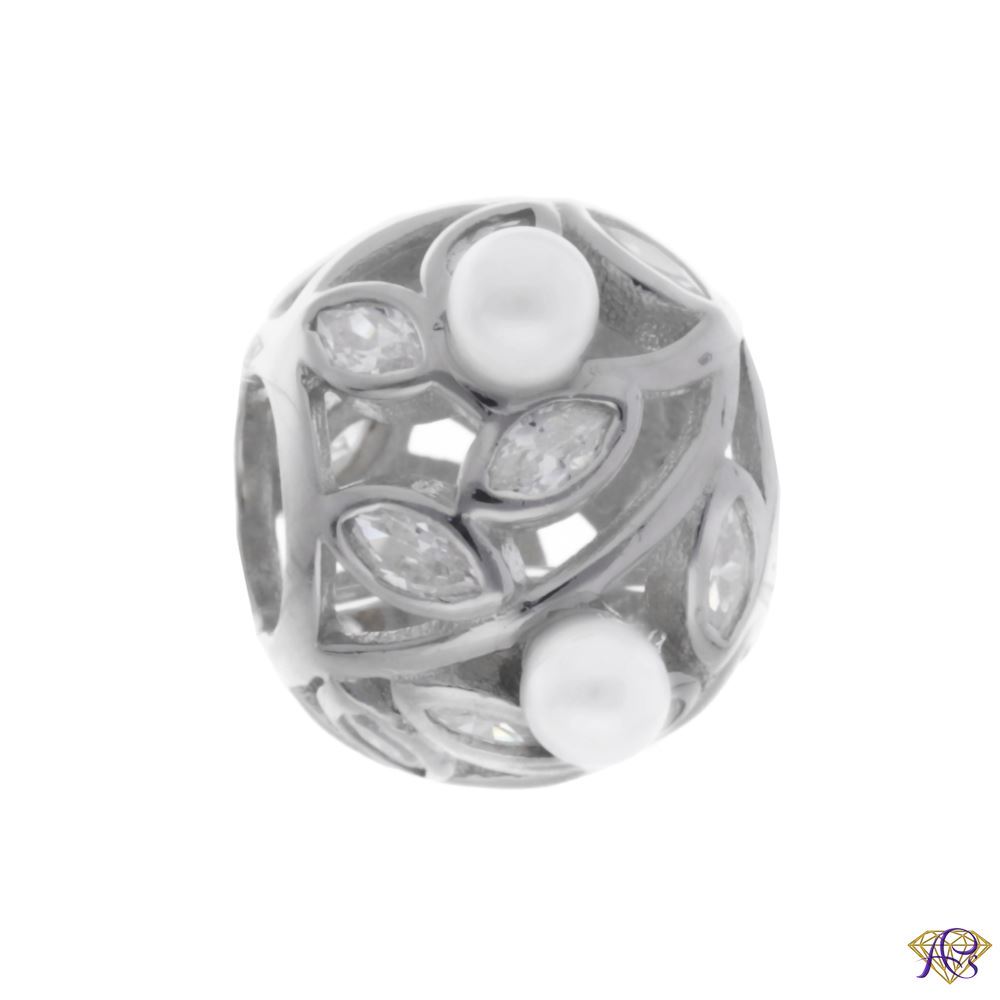 Charms srebrny Ag 925 perła CH1340422