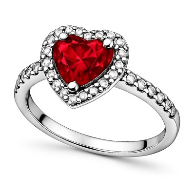 Pierścionek srebrny Ag 925 Serce IM1050525RR_R