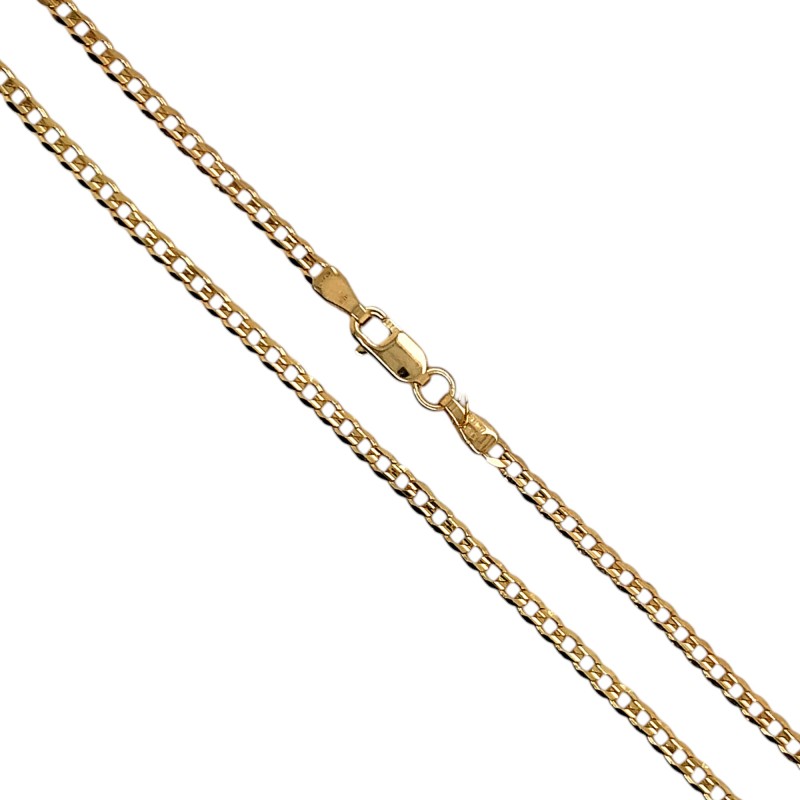 Łańcuszek złoty Splot Pancerka Au 585