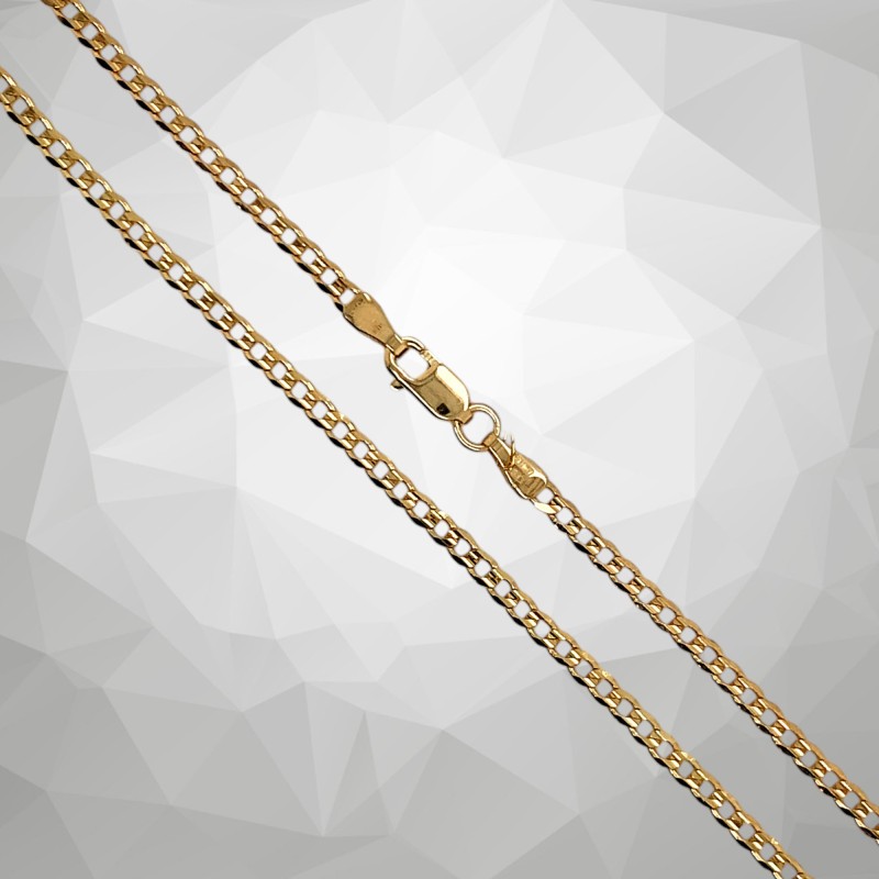 Łańcuszek złoty Splot Pancerka Au 585