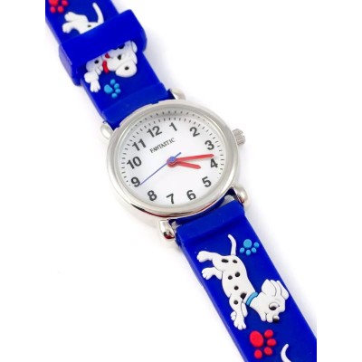 Zegarek kwarcowy dla dzieci FANTASTIC pieski