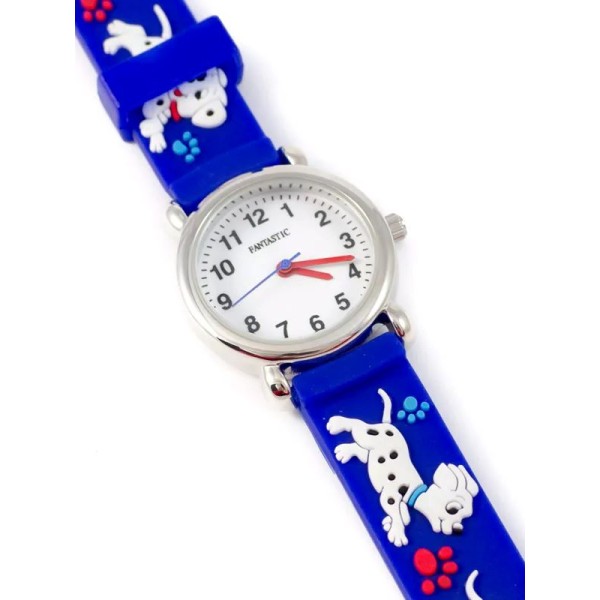 Zegarek kwarcowy dla dzieci FANTASTIC pieski