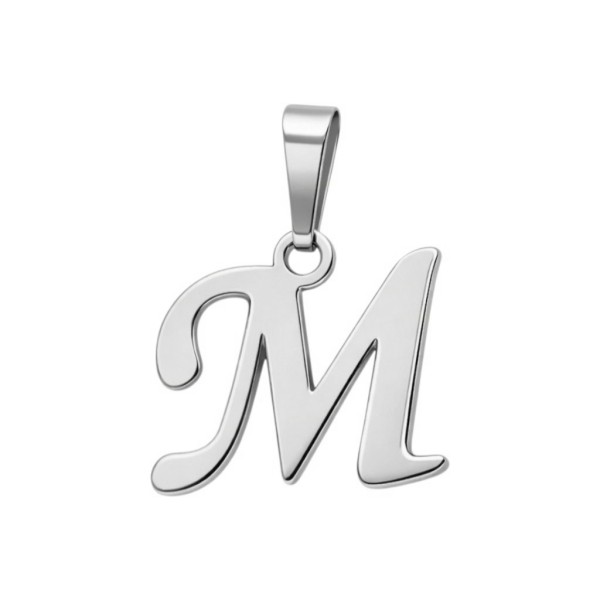 Literka srebrna M wisior Ag 925 SLT36R