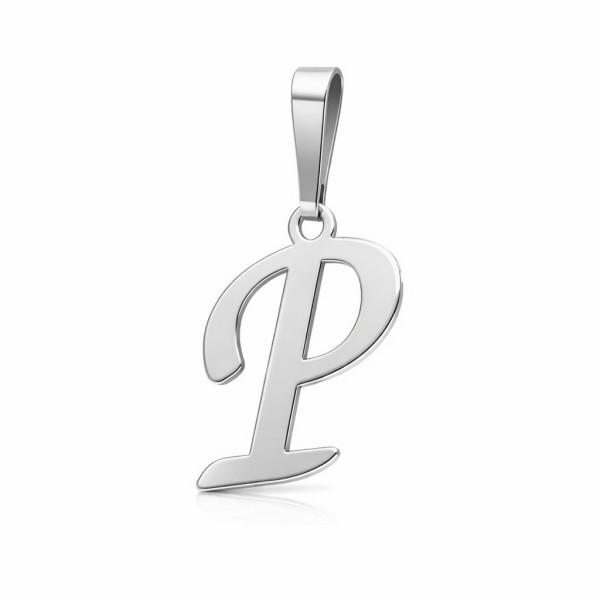 Literka srebrna P wisior Ag 925 SLT26R