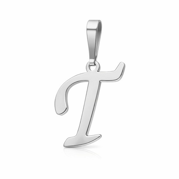 Literka srebrna T wisior Ag 925 SLT29R