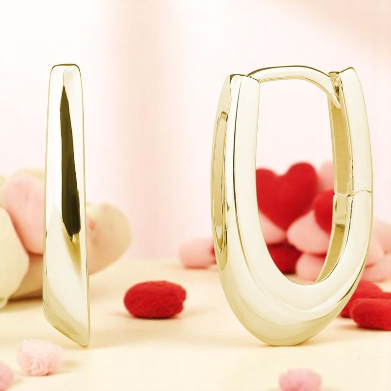 Kolczyki srebrne Ag 925 pozłacane IM0360125EG