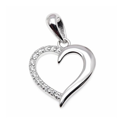 Srebrny wisior Ag 925 Serce IM0331024PR