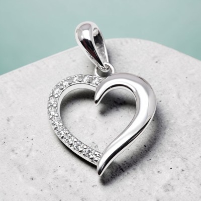 Srebrny wisior Ag 925 Serce IM0331024PR