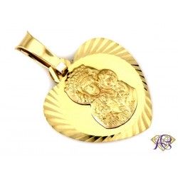 Medalik ze złota Au 585