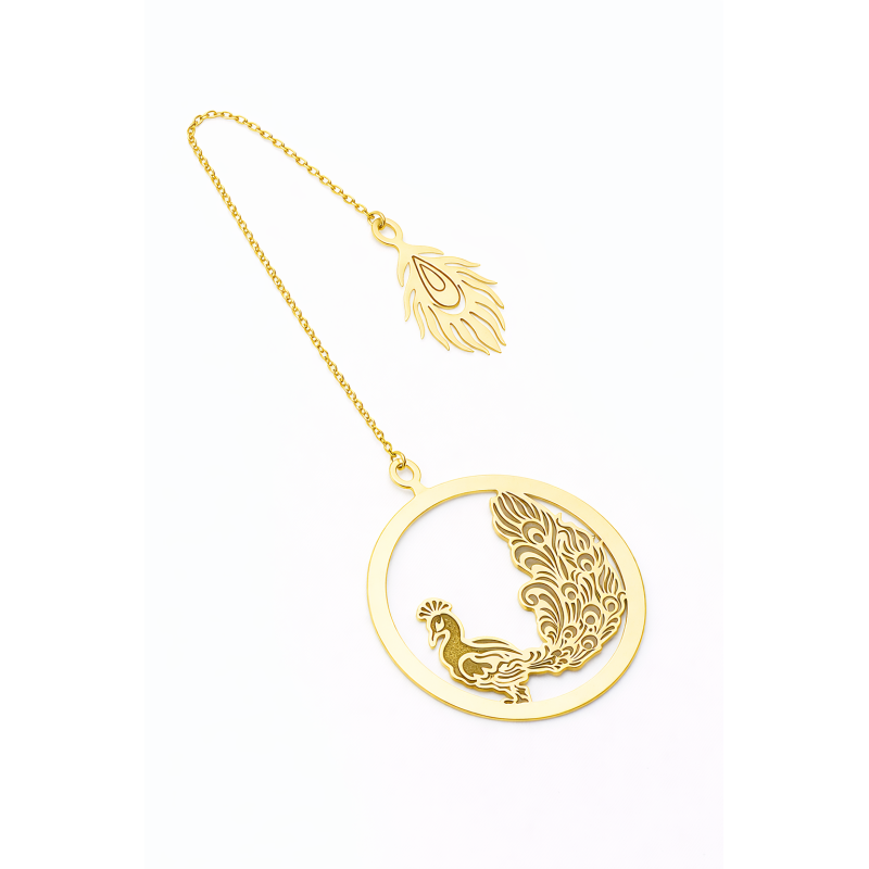 Zakładka do książki Ag 925 paw ZAK03G