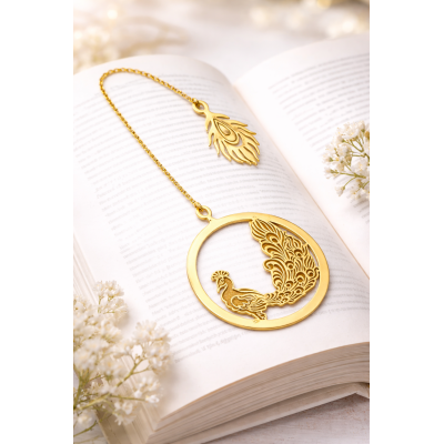 Zakładka do książki Ag 925 paw ZAK03G