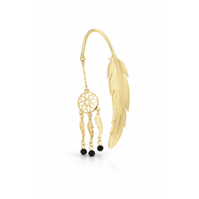 Zakładka do książki ze srebra Ag925 złocona ZAK06G